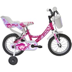 Sport1 - Bicicletta Bambina Fucsia 14 Pollici - 120145005