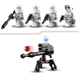 LEGO Star Wars Battle Pack Soldati Artici, Include 4 Personaggi, Giocattoli per Bambino dai 6 Anni in su, 75320