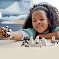 LEGO Star Wars Battle Pack Soldati Artici, Include 4 Personaggi, Giocattoli per Bambino dai 6 Anni in su, 75320