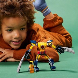 LEGO Marvel Armatura Mech Wolverine, Mattoncini Creativi con Action Figure, Giochi per Bambini dai 7 Anni in su, 76202