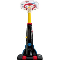 Little Tikes Easy Store - Set da basket con ruote - Divertimento estivo all aperto - Altezza regolabile - Include un pallone