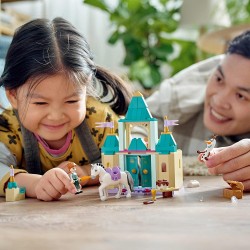 LEGO Principessa Disney Divertimento al Castello di Anna e Olaf, Set Costruzioni con Personaggi Frozen, Giochi per Bambine e Bam