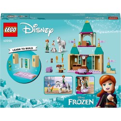 LEGO Principessa Disney Divertimento al Castello di Anna e Olaf, Set Costruzioni con Personaggi Frozen, Giochi per Bambine e Bam