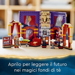 LEGO Harry Potter Lezione di Divinazione a Hogwarts, Libro di Magia, Regalo da Collezione con Professoressa Cooman, Giochi Playb