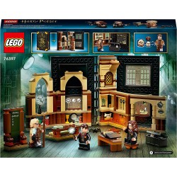 LEGO Harry Potter Lezione di Difesa a Hogwarts, Libro di Magia, Regalo da Collezione con il Professor Moody, Giochi Playbook Por