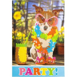 Nice Group - Diamantiny, Level Up - Creative Art, Diamond Painting Kit crea il mosaico, PETS, Cane aperitivo - NICE96103