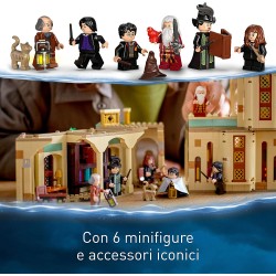 LEGO Harry Potter Hogwarts: Ufficio di Silente, Set Modulare Castello Giocattolo, Cappello Parlante e Spada di Grifondoro, Gioch