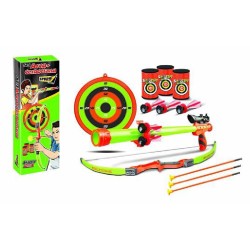 Sport1 - Set Arco Cerbottana Con Barattoli + Bersaglio - 602349