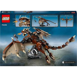 LEGO Harry Potter Ungaro Spinato, Modellino da Costruire, Set da Collezione con Drago Giocattolo, Idea Regalo con Personaggi Hog