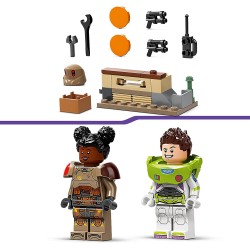 LEGO Lightyear Disney e Pixar L’Inseguimento di Zyclops, Giochi per Bambini dai 4 Anni, con Minifigure di Buzz, Izzy e un Action