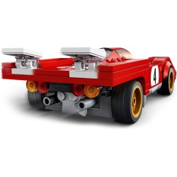 LEGO Speed Champions 1970 Ferrari 512 M, Macchina Giocattolo da Corsa, Supercar, Auto Sportiva Rossa, Modellismo, Collezione 202