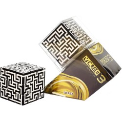 Dal Negro - V-Cube Maze 3x3 piatto - Cubo a 3 labirinti - D095106