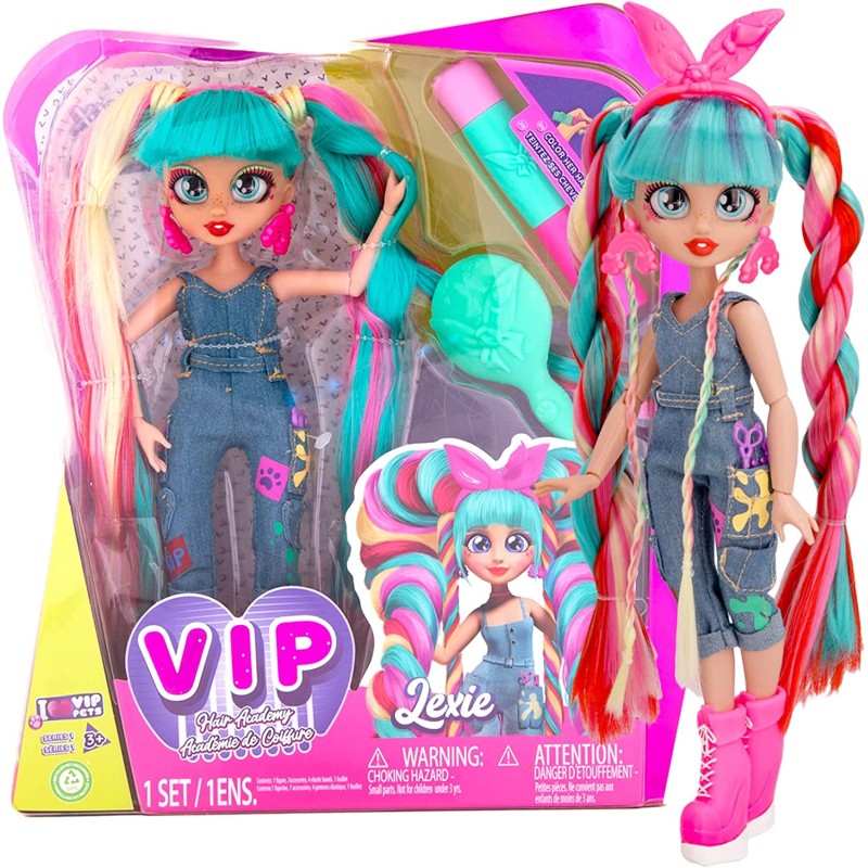 VIP Pets Fashion Lexie Bambola Fashion La bambola fashion con i Capelli più Lunghi da Pettinare Come una vera Hairstylist