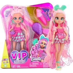 VIP Pets Fashion Giselle Bambola Fashion La Bambola Fashion con i Capelli più Lunghi da Pettinare come una vera Hairstylist