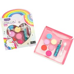 Nice Group - Magic Unicorn Gift Set, 1 Scatolina Make Up Stile Unicorno, 1 Kit per Viso - NICE16006