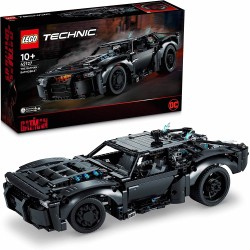 LEGO 42127 - Technic BATMOBILE DI BATMAN, Modellino Auto da Costruire con Mattoncini Luminosi, Set del Film del 2022 - LG42127