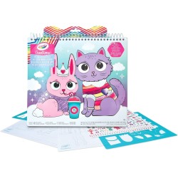 Crayola - Creations, Set Crea la Moda dei Cuccioli, Album con 40 Pagine - CRA041173