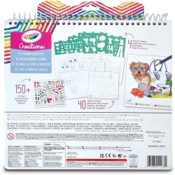 Crayola - Creations, Set Crea la Moda dei Cuccioli, Album con 40 Pagine - CRA041173