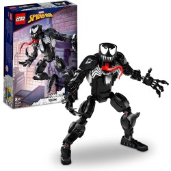 LEGO 76230 - Marvel Personaggio di Venom, Action Figure Giocattolo Snodabile, Set da Collezione dell Universo di Spider-Man - LG