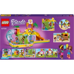 LEGO Friends Parco Acquatico, Set con Piscina con Scivolo, Gioco Estivo con Mini Bamboline, Idea Regalo, Giochi per Bambini dai 