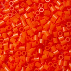 Hama - Bustina Perline, 1000 Pezzi, Colore: Arancione - AMA207-04