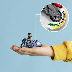 LEGO City Stuntz Stunt Bike da Touring, Moto Giocattolo Carica e Vai con Minifigure, Giochi per Bambini dai 5 Anni in su, Ottima