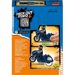 LEGO City Stuntz Stunt Bike da Touring, Moto Giocattolo Carica e Vai con Minifigure, Giochi per Bambini dai 5 Anni in su, Ottima