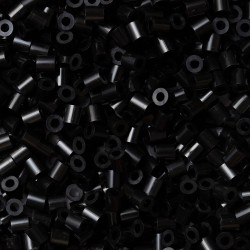 Hama - Bustina Perline, 1000 Pezzi, Colore: Nero - AMA207-18