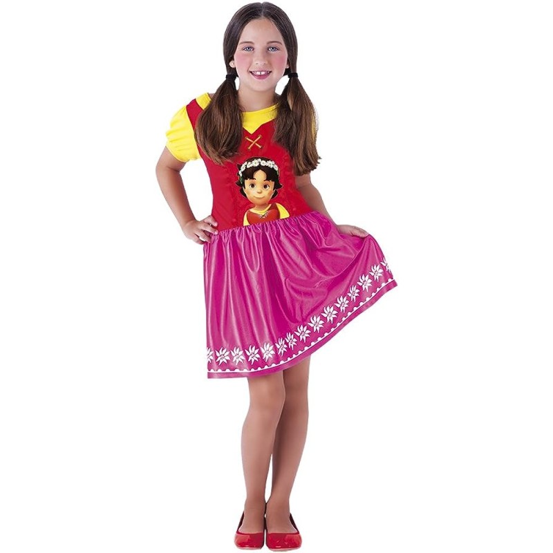 Rubies - Vestito Heidi per Bambine Tg.M (5/7 anni) S8390-M