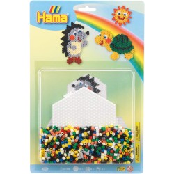 Hama - Set di Perline a Mosaico animali nel Bosco - AMA4206