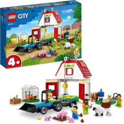 LEGO City il Fienile e Animali da Fattoria, Set con Trattore Giocattolo, Idea Regalo Educativa, Giochi per Bambini dai 4 Anni in