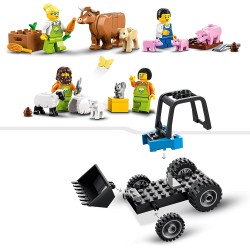 LEGO City il Fienile e Animali da Fattoria, Set con Trattore Giocattolo, Idea Regalo Educativa, Giochi per Bambini dai 4 Anni in