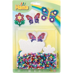 Hama - Butterfly - Confezione di blister grande, multicolore - AMA4207