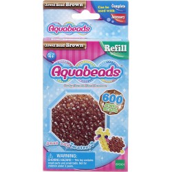 Aquabeads - Jewel Beads Brown, Perle 600 - AQU32738