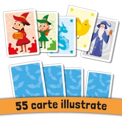 Lisciani - Ludoteca Le Carte dei Bambini Strega comanda Colore, 106011