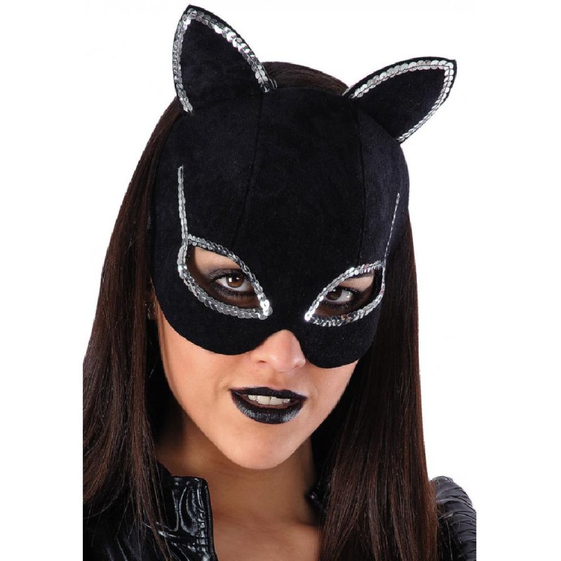 Carnival Toys - Maschera Donna Gatto in Dainetto, 00901