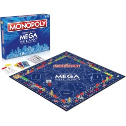 Winning Moves Monopoly Mega Milano - giochi da tavolo, giochi da tavolo adulti, giochi da tavolo bambini, giochi da tavolo per 2