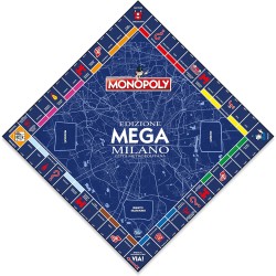 Winning Moves Monopoly Mega Milano - giochi da tavolo, giochi da tavolo adulti, giochi da tavolo bambini, giochi da tavolo per 2