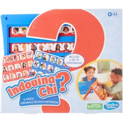 Hasbro Gaming - Indovina chi? Gioco da Tavola Originale degli Indovinelli per 2 Giocatori, Giochi per Bambini e Bmbine da 6 Anni