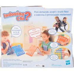 Hasbro Gaming - Indovina chi? Gioco da Tavola Originale degli Indovinelli per 2 Giocatori, Giochi per Bambini e Bmbine da 6 Anni