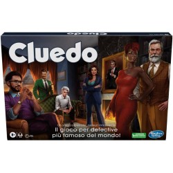 Cluedo Classico Refresh (Gioco in Scatola, Hasbro Gaming), da 8 Anni, Cluedo Rivisitato per 2-6 Giocatori, Giochi del Mistero e 