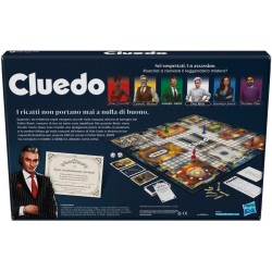 Cluedo Classico Refresh (Gioco in Scatola, Hasbro Gaming), da 8 Anni, Cluedo Rivisitato per 2-6 Giocatori, Giochi del Mistero e 