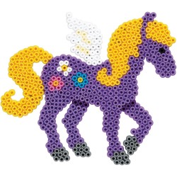 Hama - Bustina Perline Beads, Colore Giallo - AMA207-03