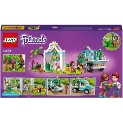 LEGO Friends Veicolo Pianta-Alberi, Set Ispirato alla Natura con Giardino, Auto e Animali, per Bambini di 6 Anni, 41707