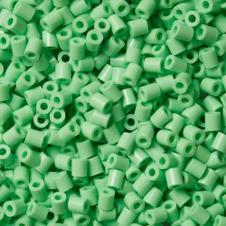 Hama - Bustina Perline, 1000 Pezzi, Colore: Verde pastello - AMA207-47