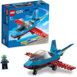 LEGO City Great Vehicles Aereo Acrobatico, Giocattolo con Minifigure del Pilota, Idea Regalo per Bambini di 5 Anni, 60323