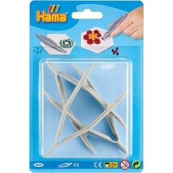 Hama - Confezione da 3 pinze per perline da stirare - AMA4904