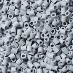 Hama - Bustina Perline, 1000 Pezzi, Colore: Grigio chiaro - AMA207-70