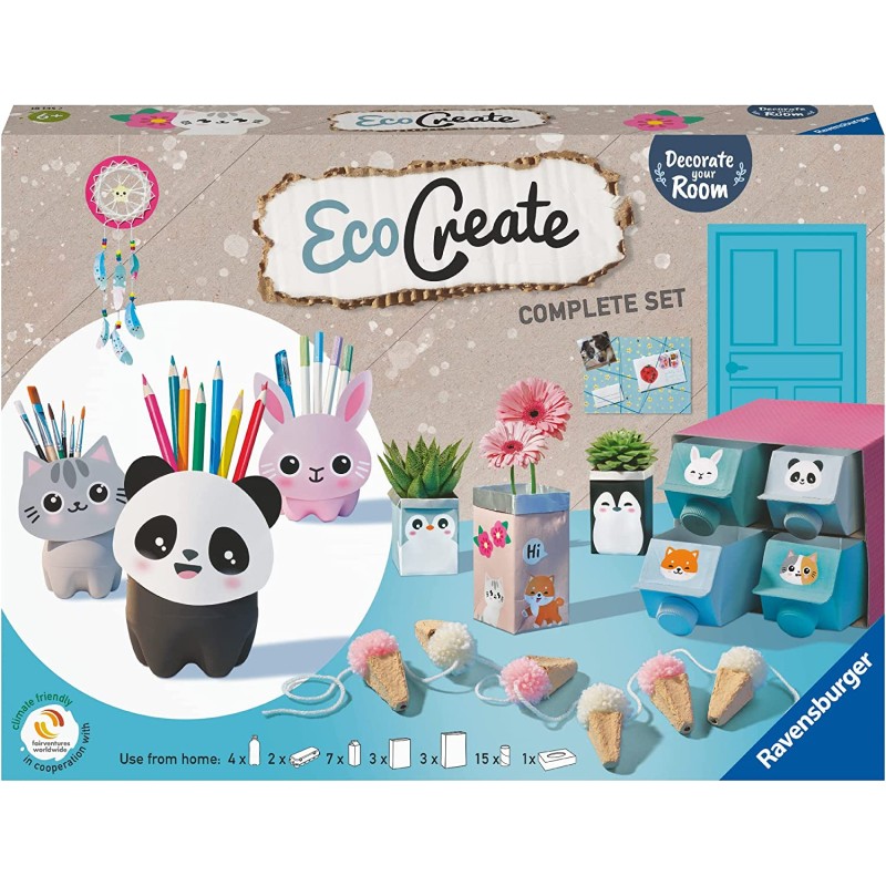 Ravensburger - EcoCreate Maxi, Decora la Tua Stanza - RAV18145.2