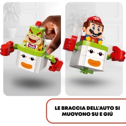 LEGO Super Mario Clown Koopa di Bowser Junior - Pack di Espansione, Set Costruzioni e Giocattoli per Bambini, 6 Anni, 71396